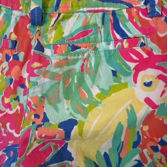 Lilly Pulitzer size 0 The Callahan‎ shorts 100% cotton Casa Banana resort - Picture 7 of 11